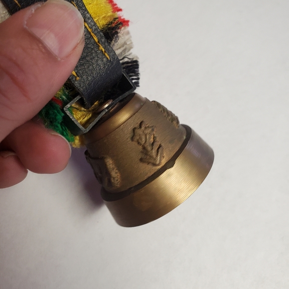 Vintage Swiss Cow Bell w/Fringe - Picture 7 of 8